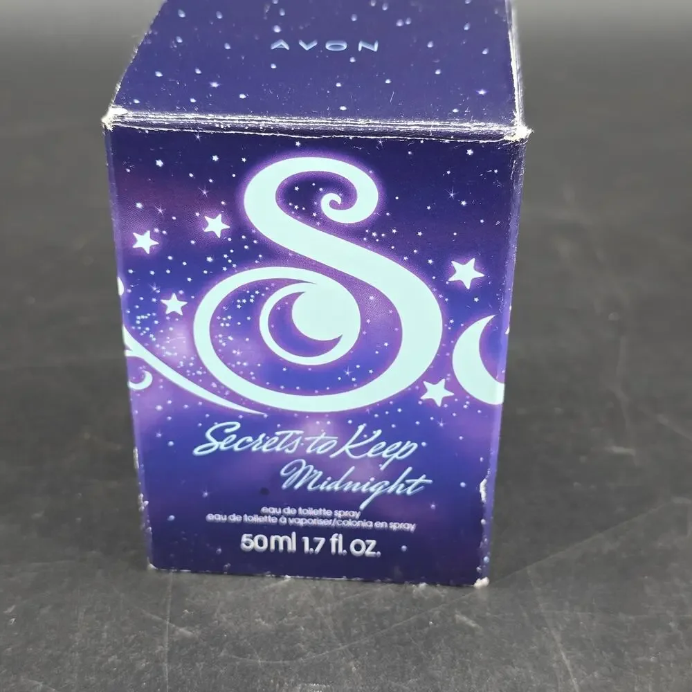 Avon Secrets to Keep Midnight Eau de Toilette Spray 1.7 fl oz / 50 ml Women's